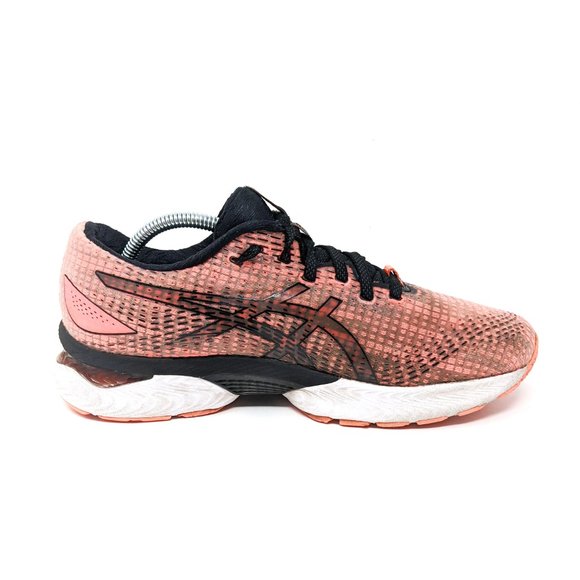 Asics | Shoes | Asics Womens 95 Gel Saiun Running Sneakers Shoes Sun Coral  Pink Silver Black | Poshmark